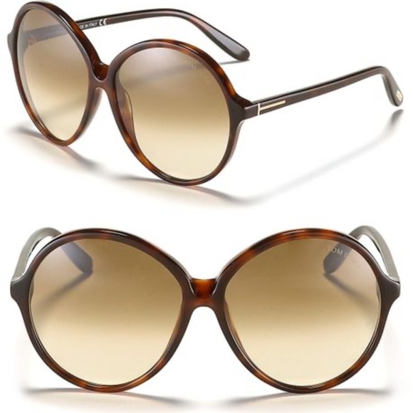 Tom Ford Accessories - Tom Ford Rhonda Tortoise Sunglasses